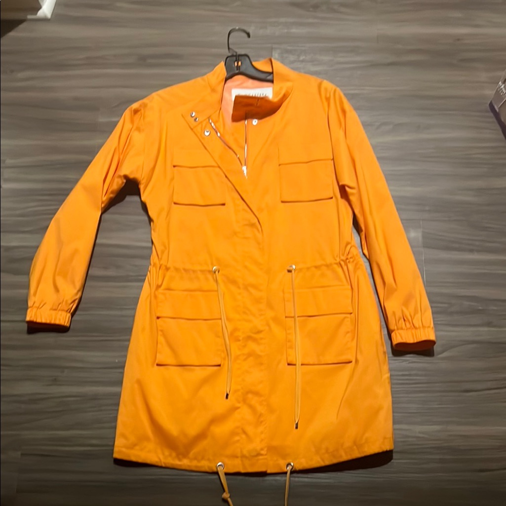 Doncaster Nbw Orange Womens Rain Repellent Jacket